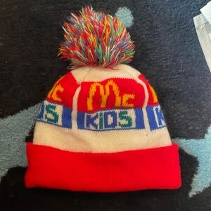 Vintage McDonald’s Kids Happy Meal Ronald Winter Beanie Hat